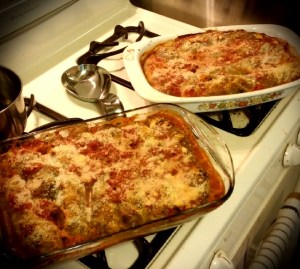 We ain't messin around.   This is many meals for a family of three.